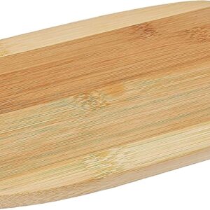 Brite Concepts Mini Bamboo Cutting Board, 6 Inches by 9 Inches (Pack of 1), Easy To Store Multi-Purpose Bamboo Cutting Board For Meats, Vegetables, Food Preperation