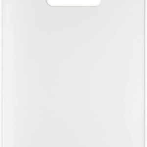 Dexas NSF Polysafe Cutting Board with Handle, 8.5 by 11 inches, White