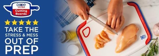 Dixie Ultra Disposable Paper Single Use Cutting Boards, Plates, Crafts, 80 Pack - Image 4