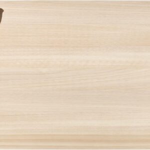 Shun Cutlery Small Hinoki Cutting Board, 10.75" x 8.25" Small Wooden Japanese Chopping Board for Kitchen, Medium-Soft Wood Preserves Knife Edges, Forest Stewardship Council Certified