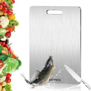 Titanium Cutting Board,Cutting Boards for Kitchen,Dishwasher Safe, Double-Sided, Suitable for Fruits, Vegetables, Meat, Outdoor, Housewarming Gifts, Etc(13.4″x9.1″)