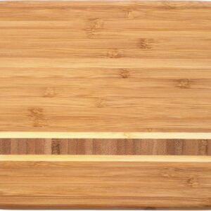 Totally Bamboo Barbados Bamboo Wood Cutting Board, 9" x 6.5"